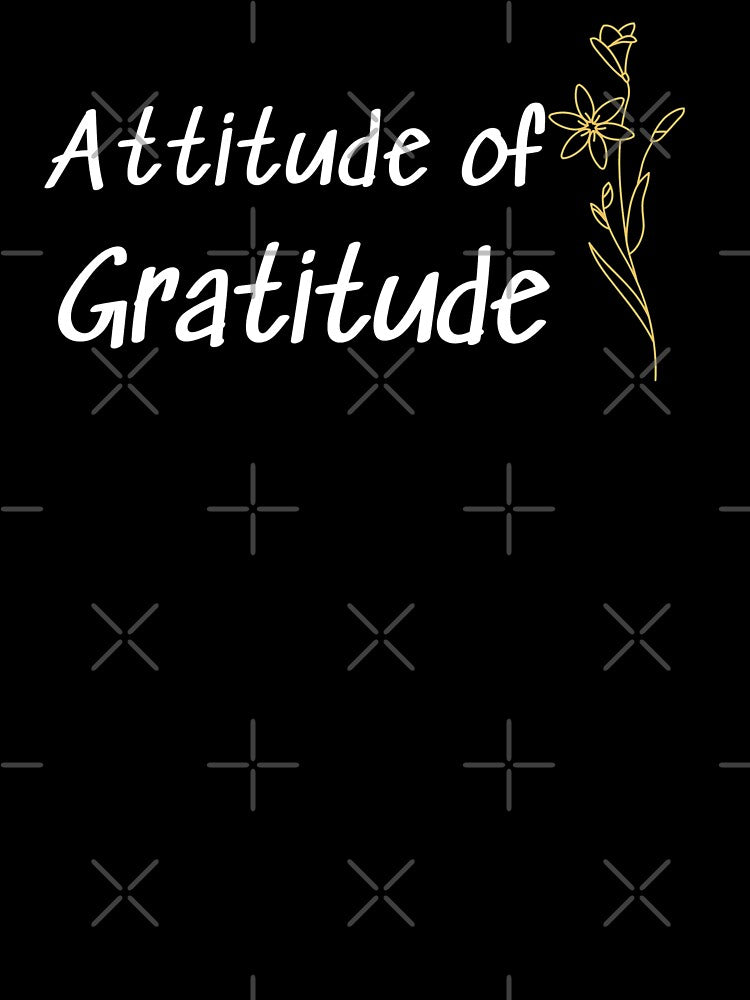 Journaling my attitude to gratitude by Manoroma