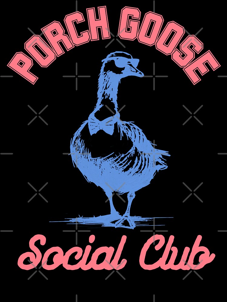 Funny silly Goose social club  summer by erozzz