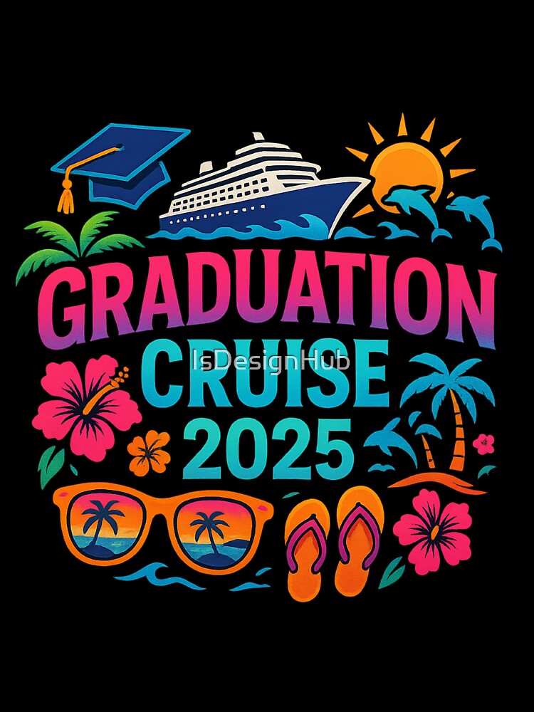 Graduation Cruise 2025 Ship Matching Friends Group Summer by IsDesignHub
