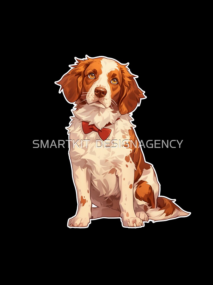 Cute Brittany dog by SMARTKIT  DESIGNAGENCY