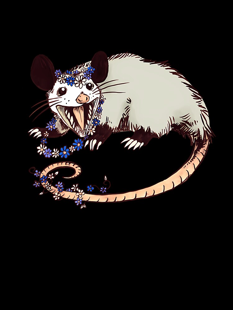 Daisy Chain Opossum Possum Yaaaas by Eversoles