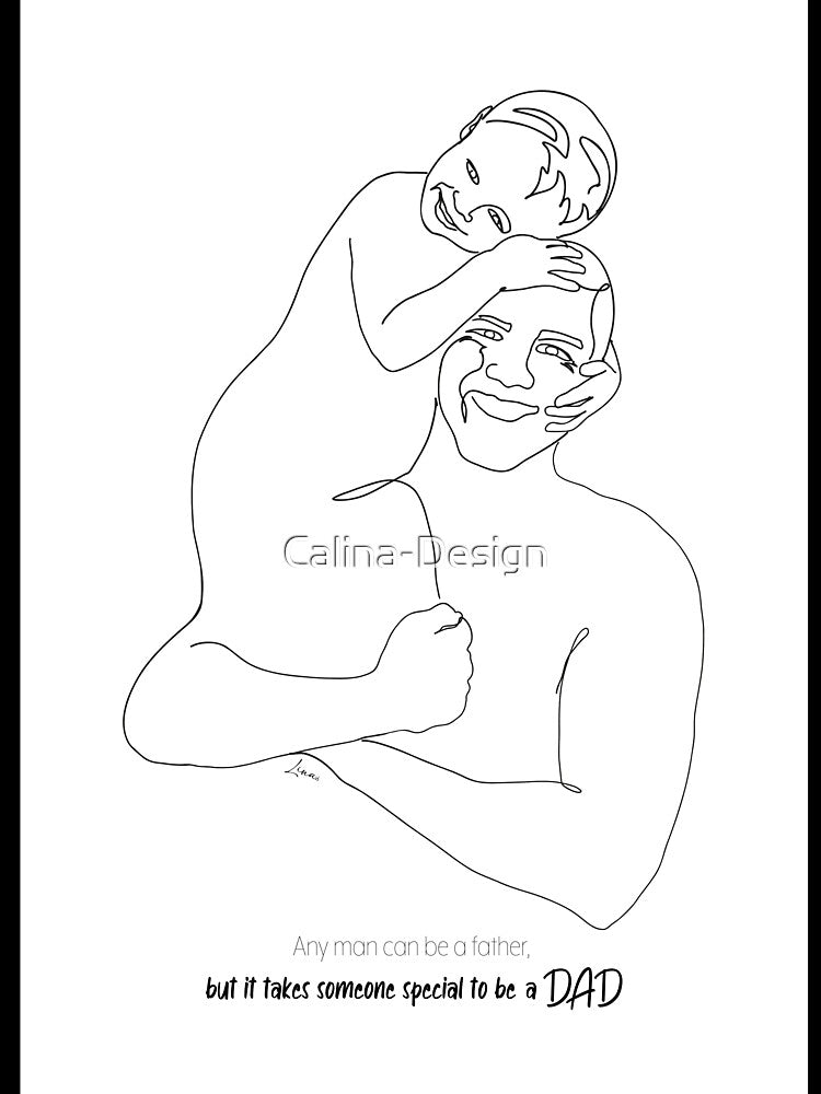 Being a DAD - boy by Calina-Design