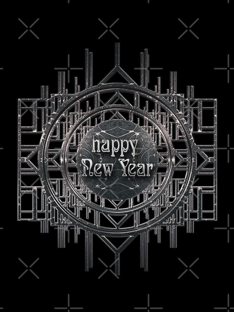 Vintage Happy New Year by Xarah