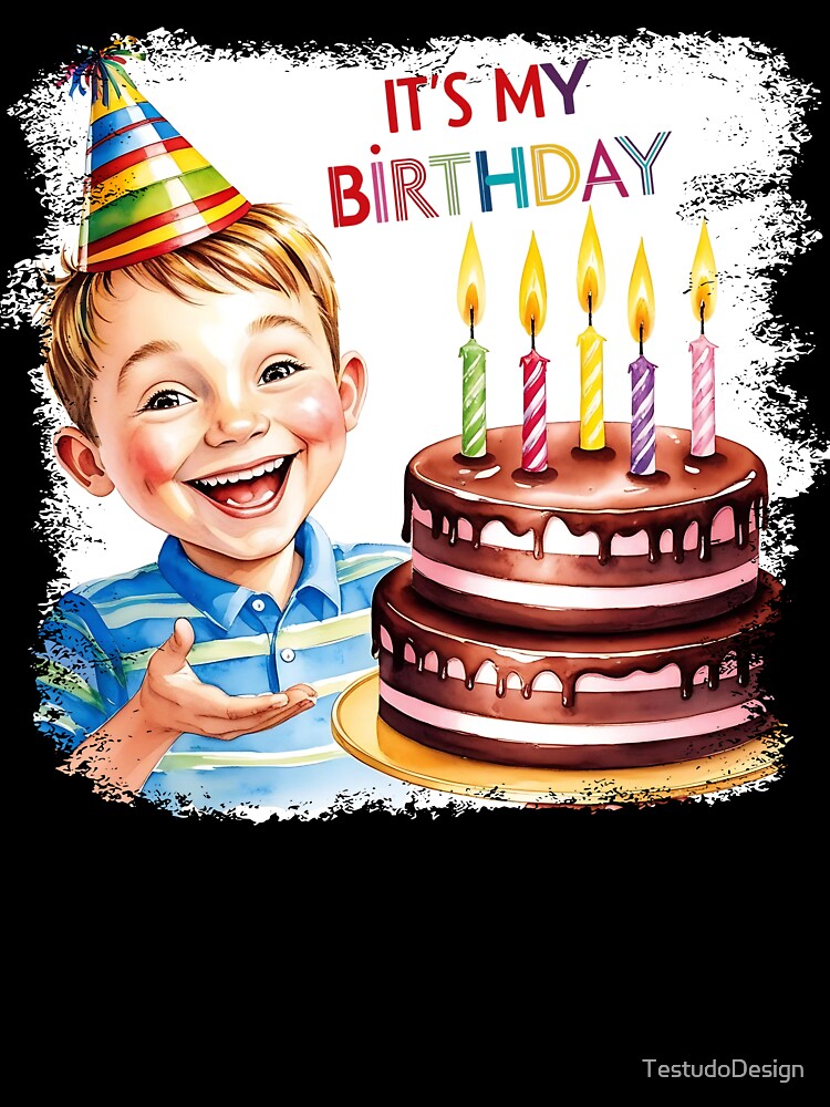 It's My Birthday - Boy by TestudoDesign
