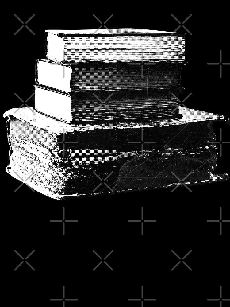 Collected Works: Antique Books Dark Academia Art by Ghoul Enterprises