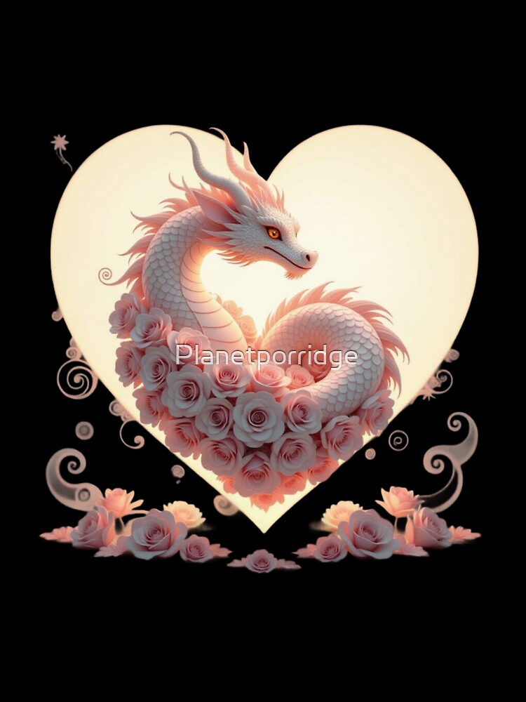 Dragon With Heart Art by Planetporridge