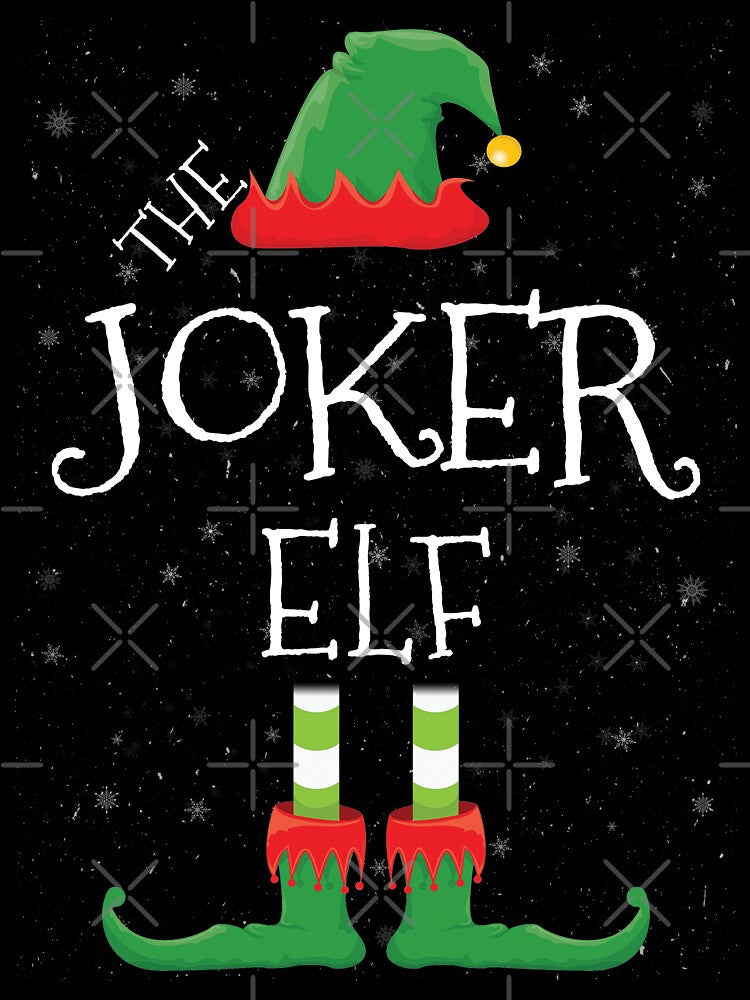 Joker Elf Family Matching Christmas Group Funny Gift by DavisHasari