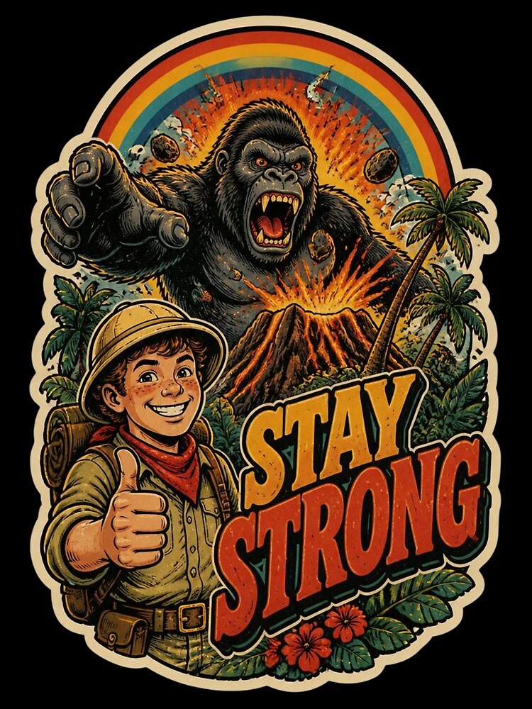 Stay Strong Vintage Retro by ACHIZ
