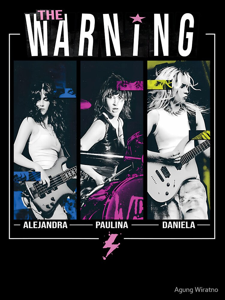 The Warning Tri Color Concert Design by Agung Wiratno