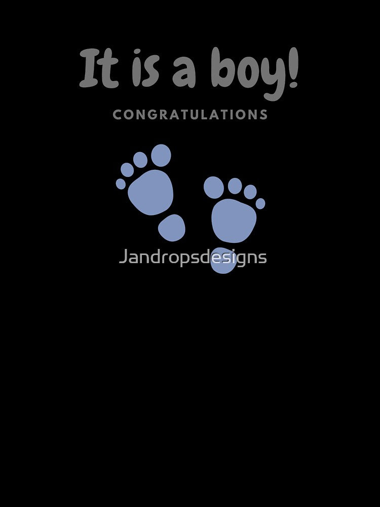 It is a boy by Jandropsdesigns