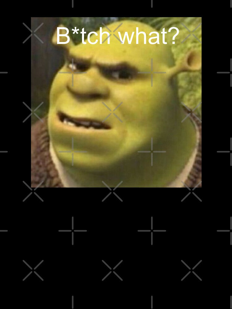 Shrek meme sticker TikTok by anoukt
