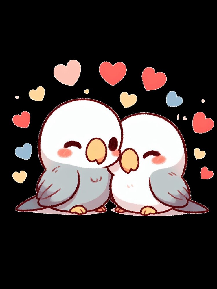 Parrot Couple Valentine's Day by LemuellTrends