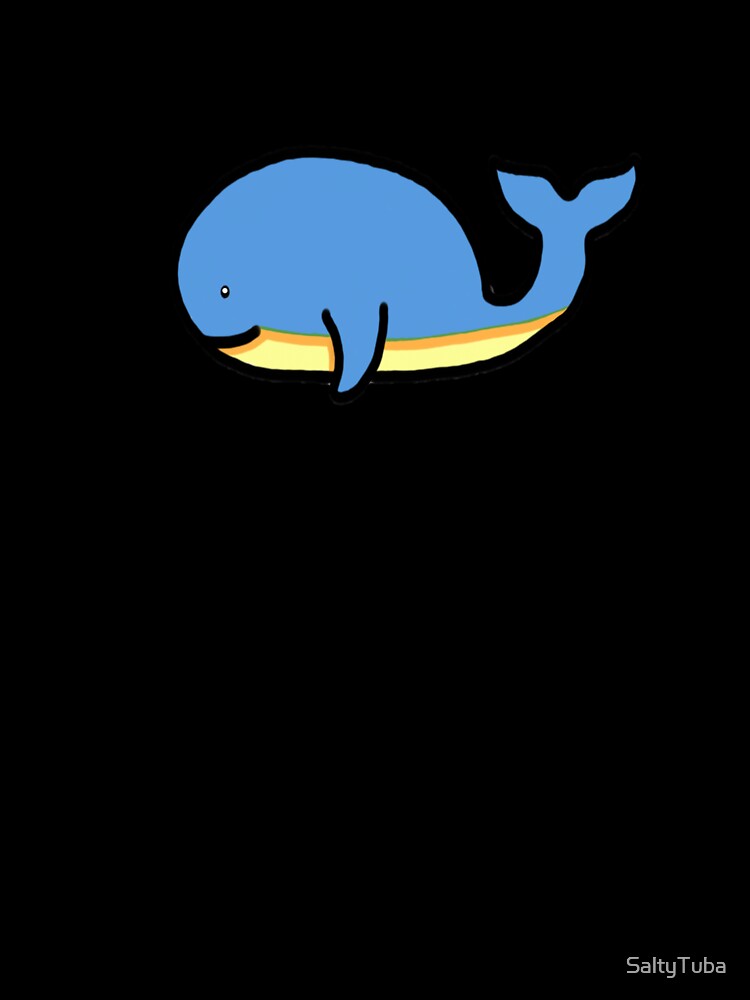 Whale Drawing by SaltyTuba