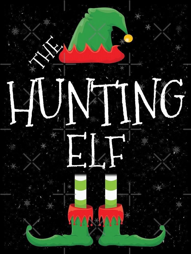 Hunting Elf Family Matching Christmas Group Funny Gift by DavisHasari