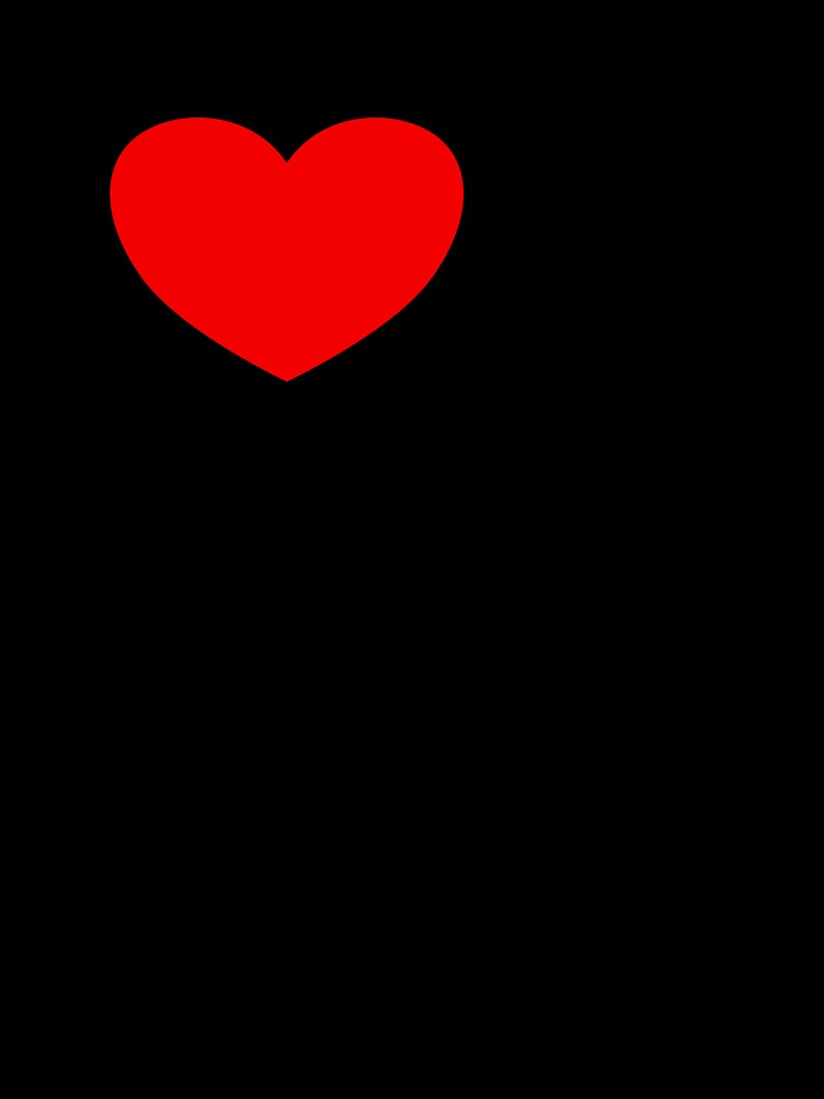 I Love My Husband Red Heart Wife Gift I Love My Husband Gear by DynamicDesign