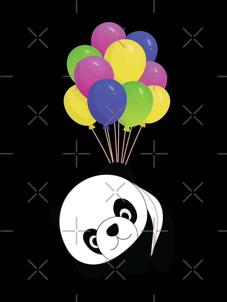 Flying baby panda by MudPuppet