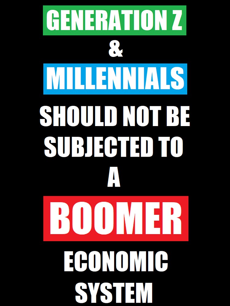 GEN Z & MILLENNIALS VS BOOMER ECONOMICS by BrandoCafe