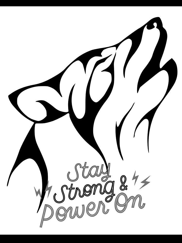 Stay strong & power on by Jaadueekala