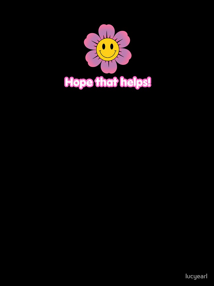 Sarcastic Hope that Helps Sticker by lucyearl