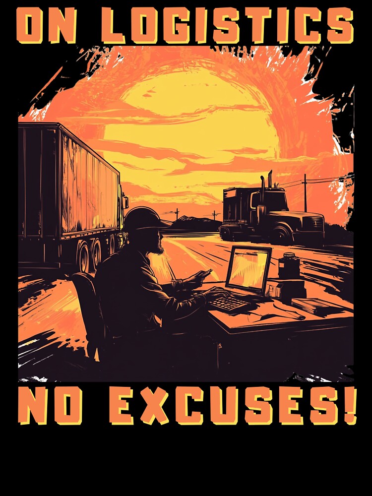 On logistics No excuses funny gift by TheSewRyn