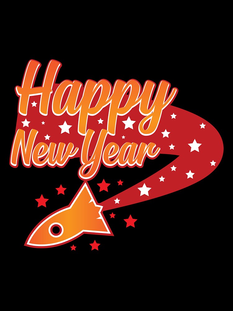 Rocket New Year Happy New Year Winter New Year's Eve Celebration by cakal10