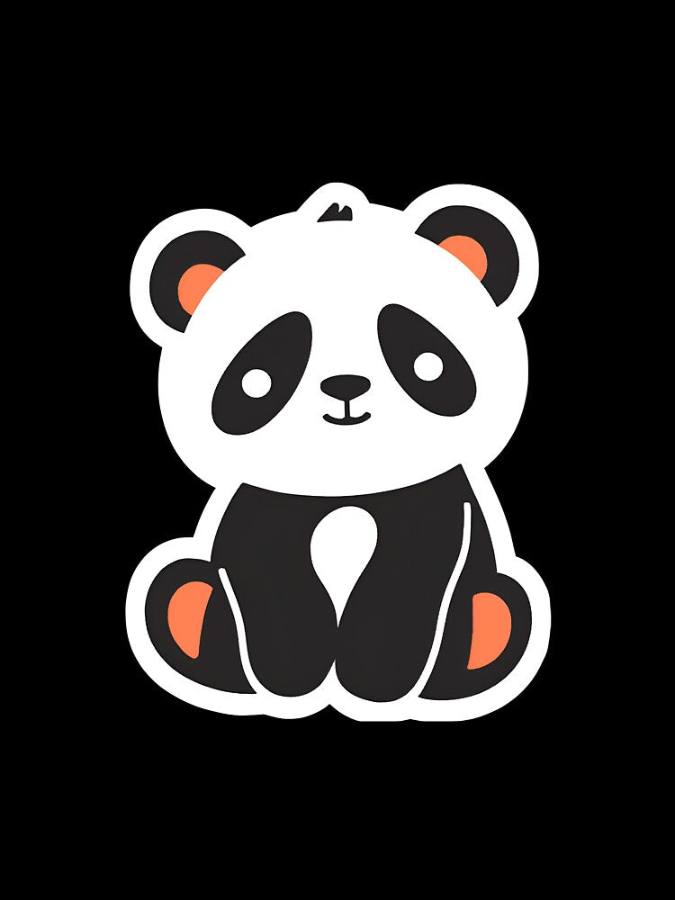 Adorable Panda by GeoSketchWear