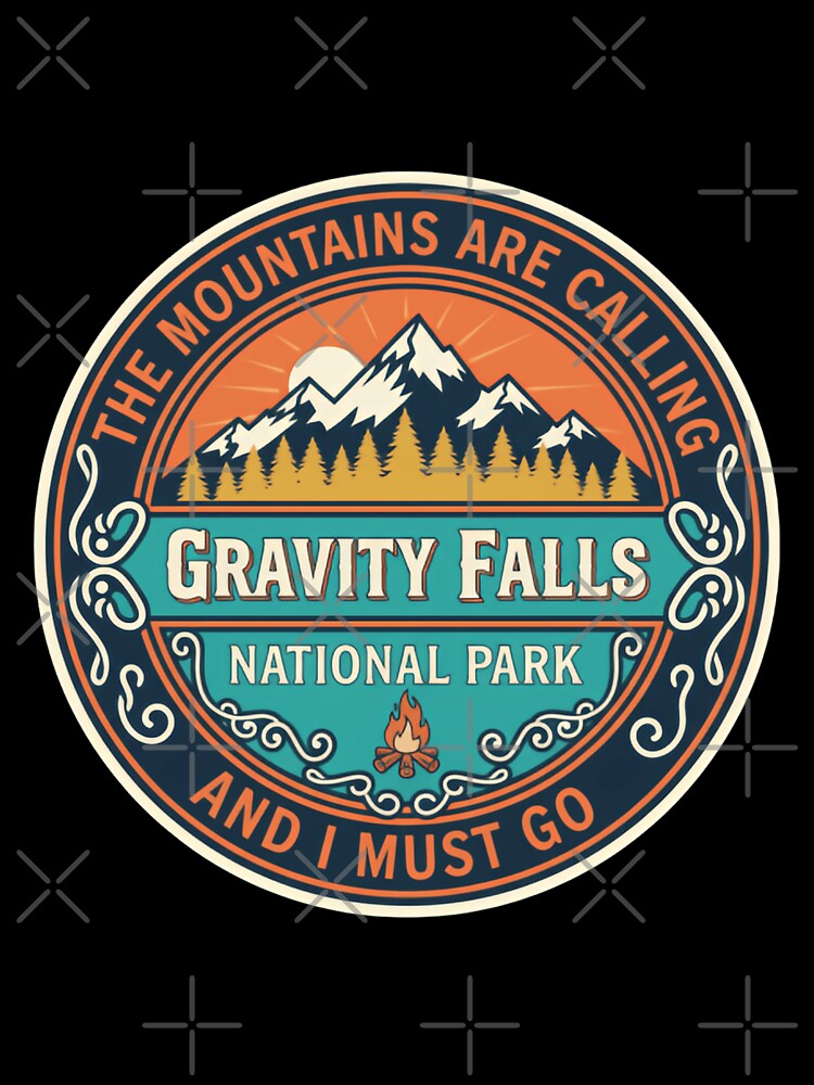 Gravity Falls National Park – Home of the Mystery Shack Hiking Trails by HumansStuck12