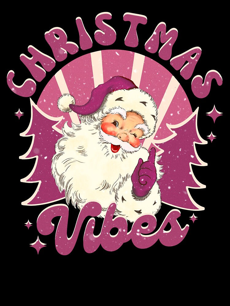 Pink Santa.  Pink Santa Claus by All-The-Tees