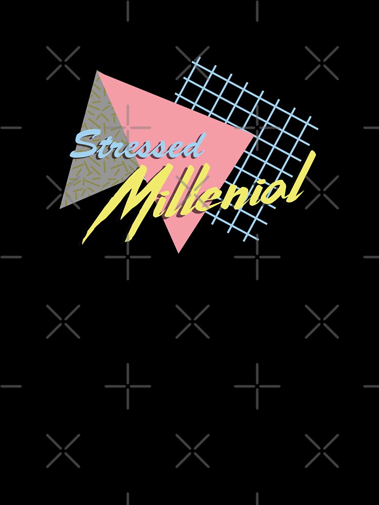 Stressed Millennial by illi-y-gris