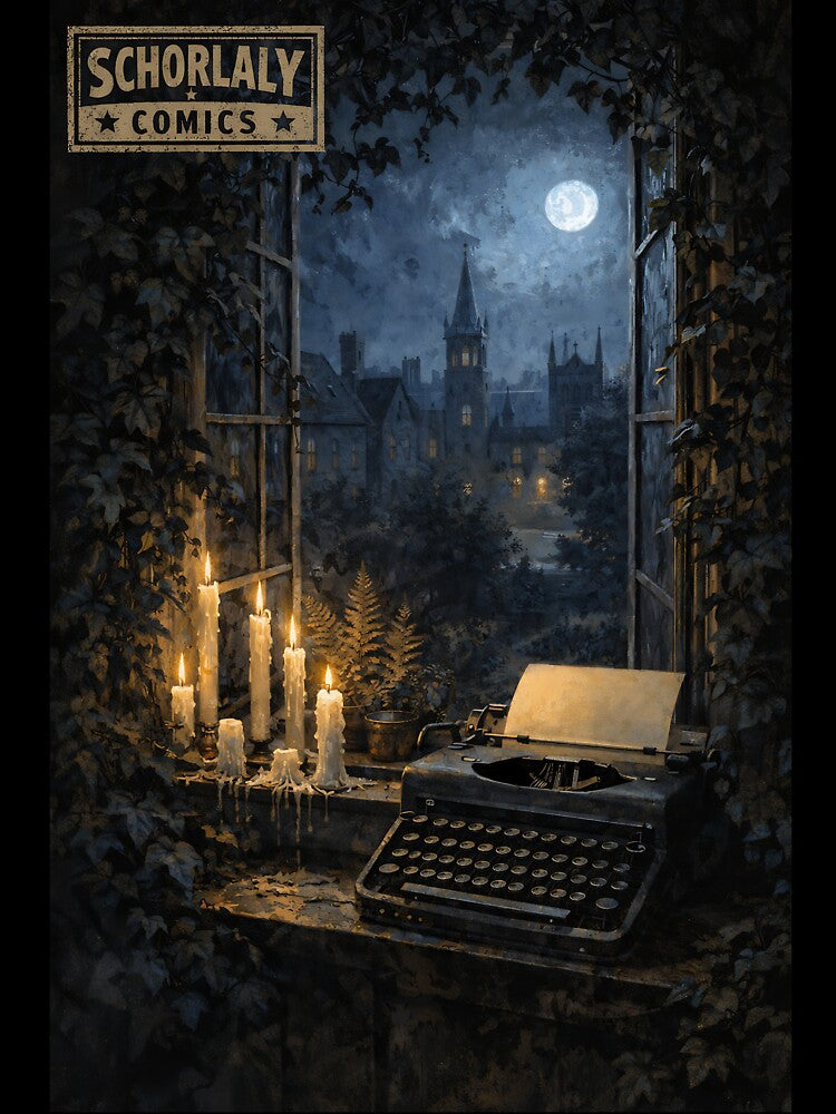 The Poet’s Ivy-Clad Window - Dark Academia by bapupa
