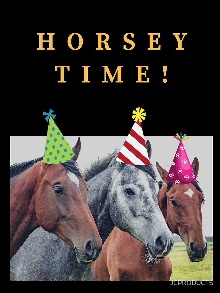 Horsey Time--for Horse Lovers by PrairieRidgeDesigns