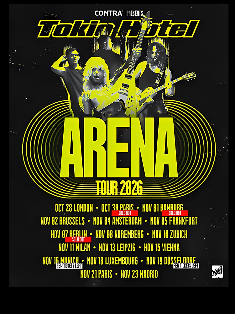 Concert - Tokio Hotel Arena Tour 2026 by akash72