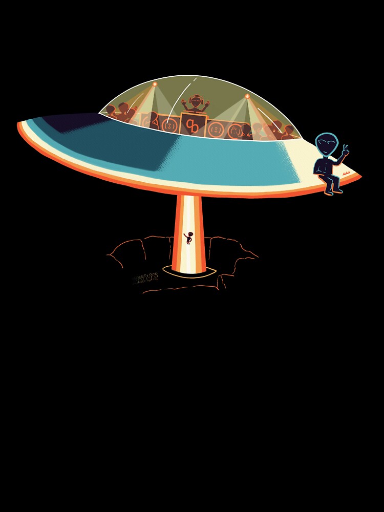 UFO Party by drawnbro
