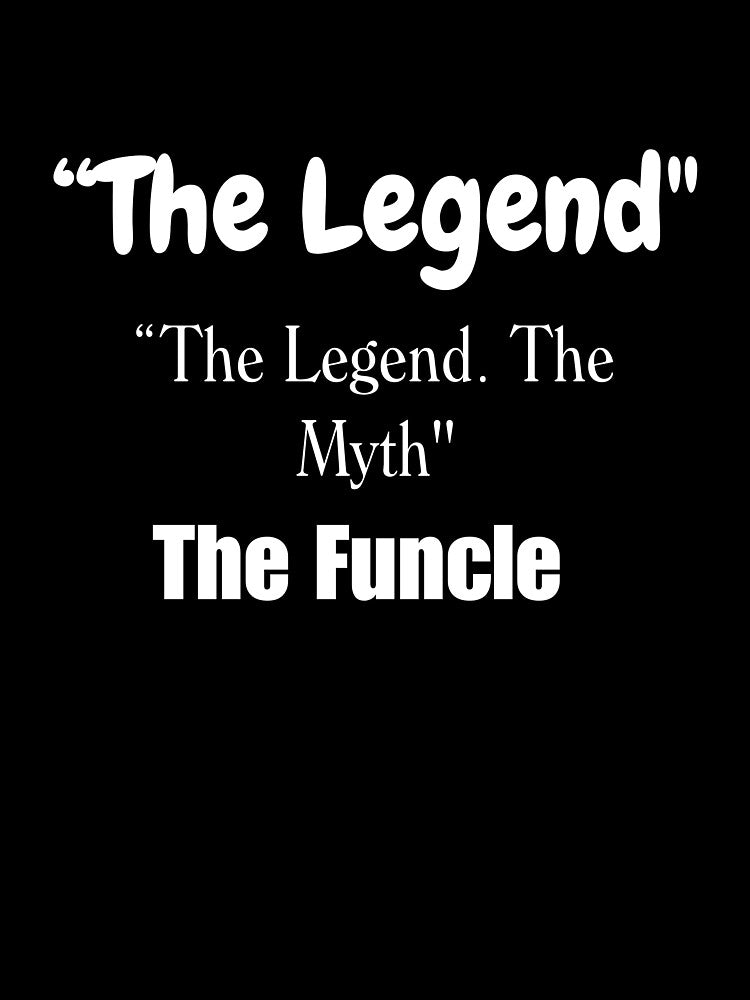 The Funcle, Cool Uncle Gift T-shirt & Sticker Design” by PixJaipal