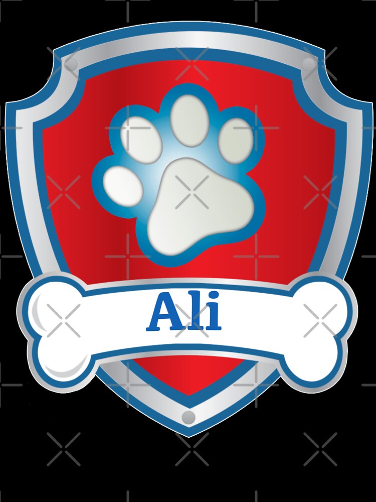 Ali Name Paw Patroller by RMSartZ