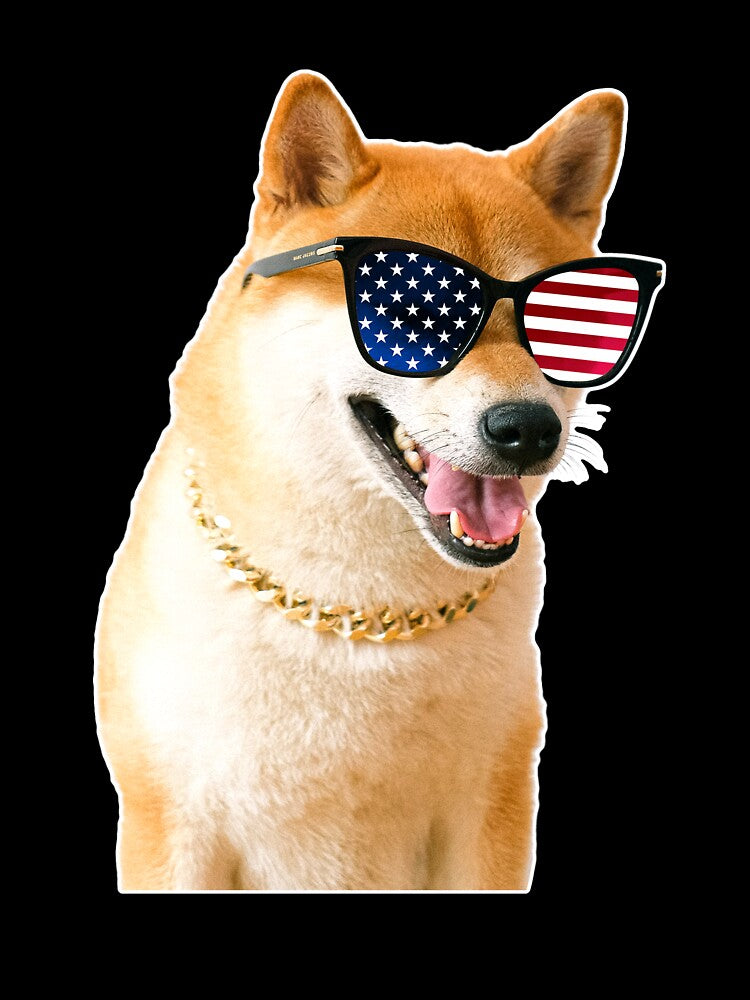 Independence Day Shiba Inu by ProArtzilla