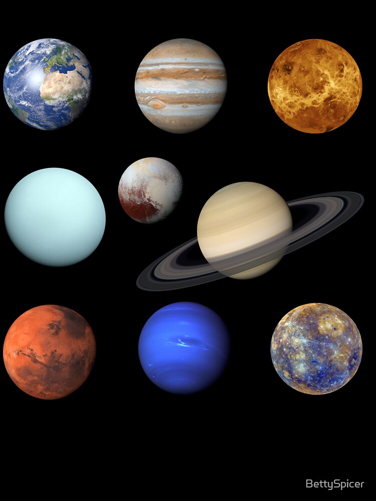 Planets - Solar System by BettySpicer