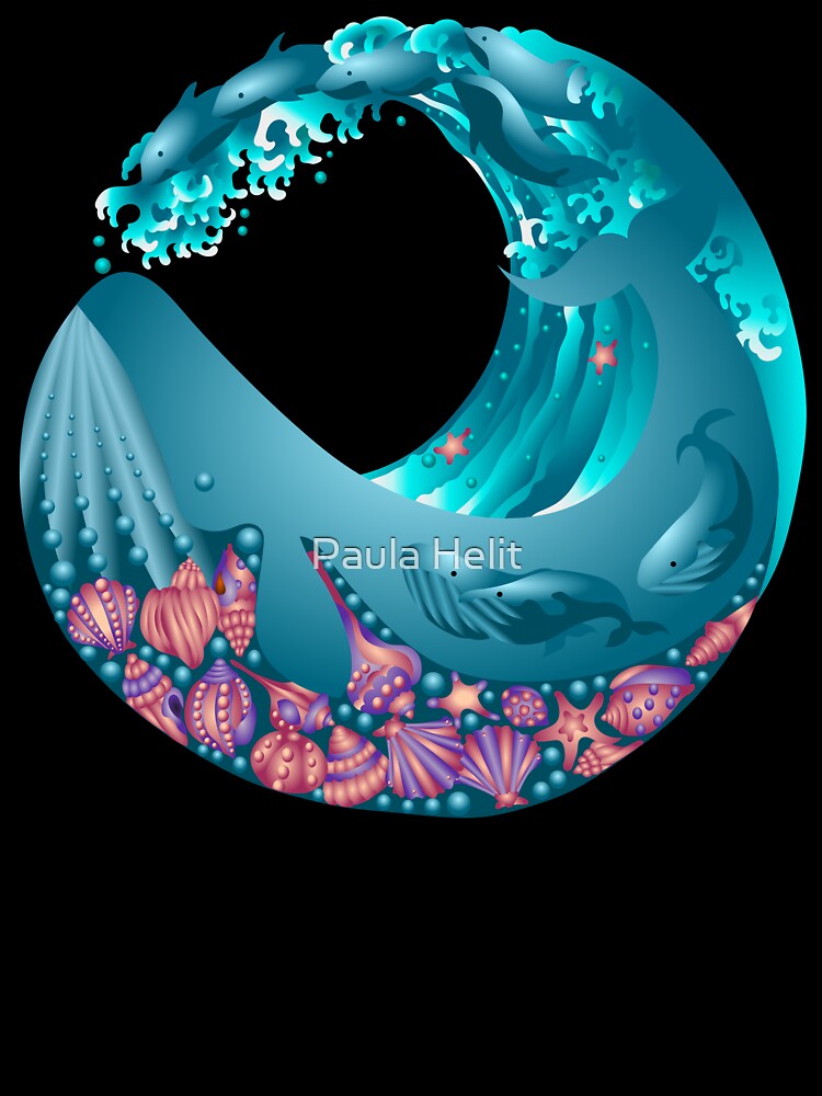 Cool Whale by Paula Helit
