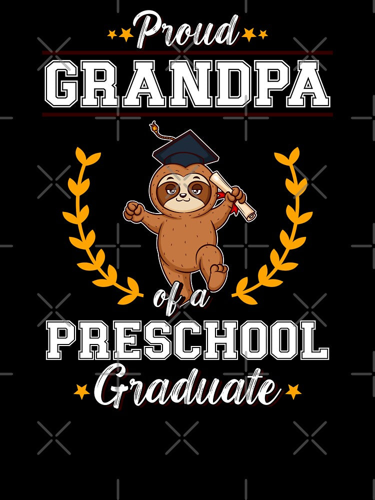 Proud Grandpa Preschool Graduate Graduation by anziehend