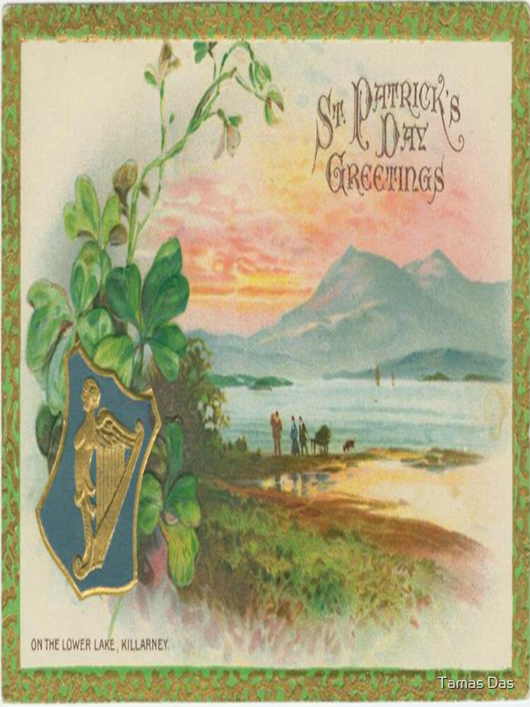 Saint Patrick's Day Vintage Greeting by Tamas Das