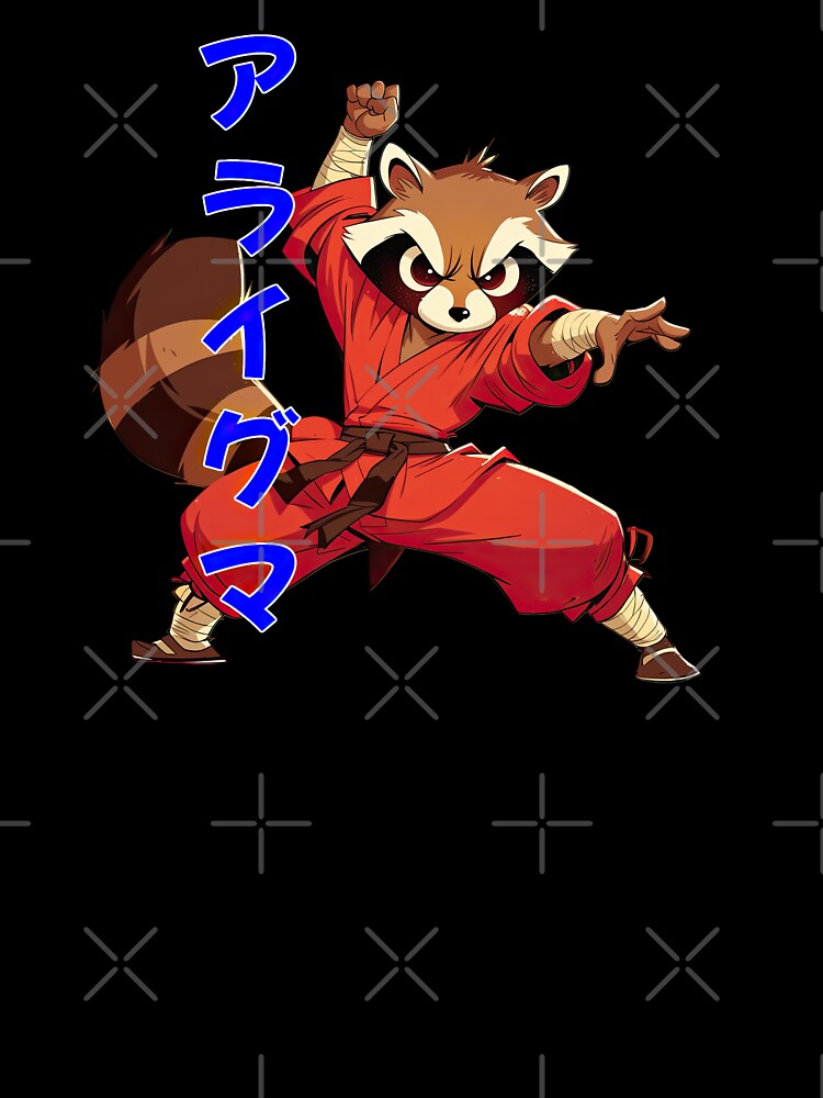 Shaolin raccoon by obstinator