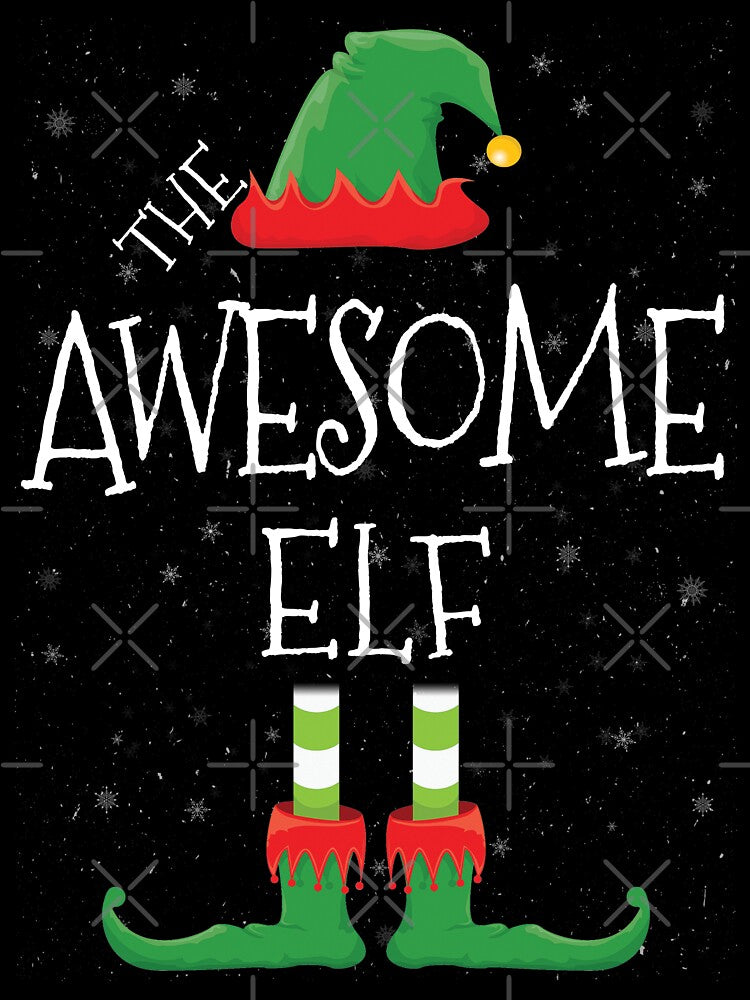 Awesome Elf Family Matching Christmas Group Funny Gift by DavisHasari