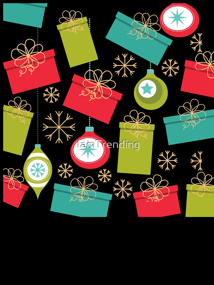 1980s Retro Vintage Christmas Ornaments by IamTrending