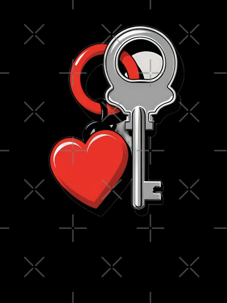 Valentines Day keychain with heart,Valentine heart,valentine art,valentine design by Expressions-Sel