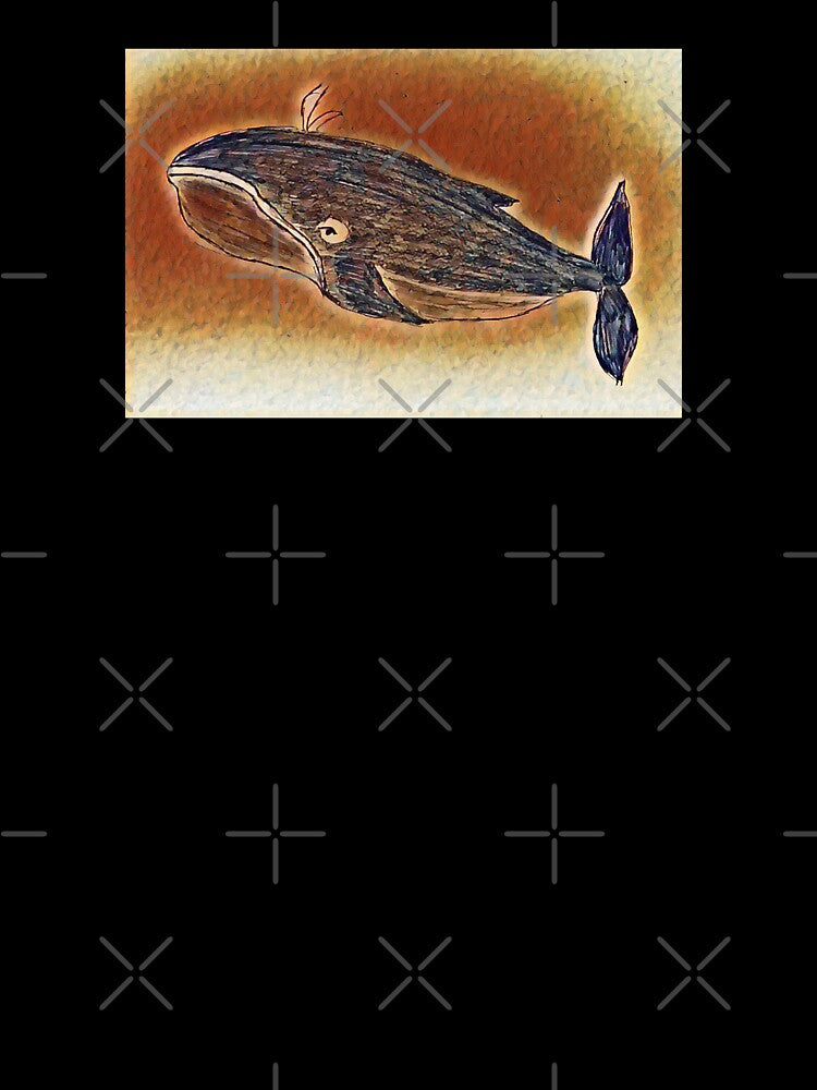 Artistic whale in antique tones by Pelikancrazy