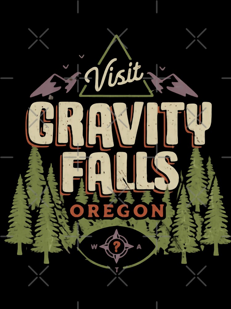 Gravity Falls National Park – Home of the Mystery Shack River Trails by HumansStuck12