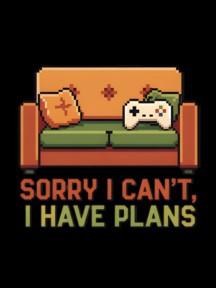 Funny Gaming Pixel Art Couch T-Shirt by RetroPixel Apparel