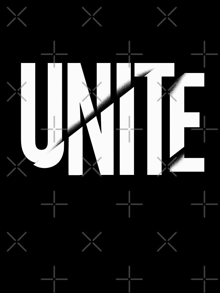 Strong Connected Unite Powerful Solidarity Graphic Print by EdvvinStudios