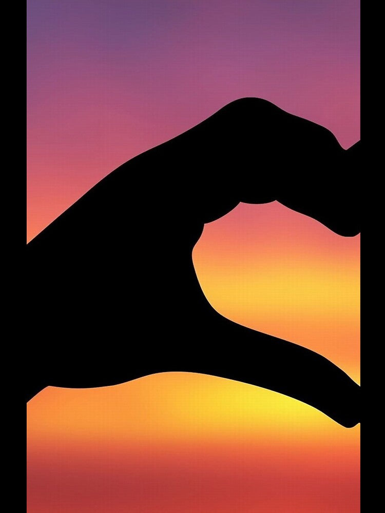 Matching Couple Phone Wallpapers – Heart Hands Love Design Part 1 by AmetistLight