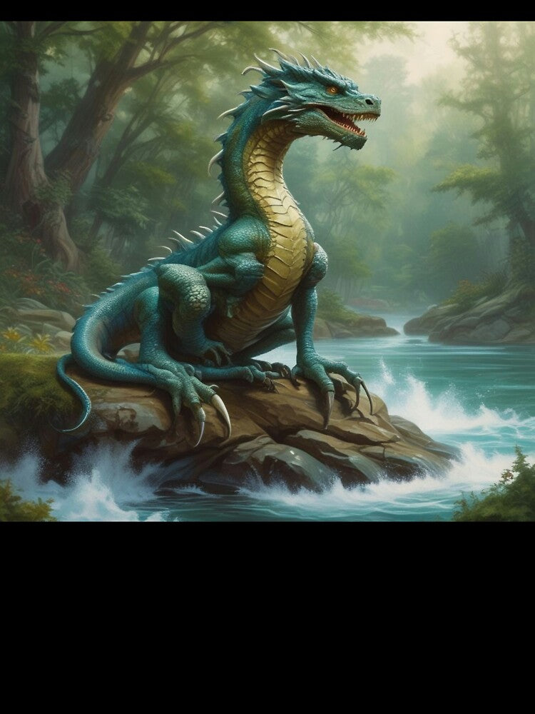 Water Dragon by unlockfantasy